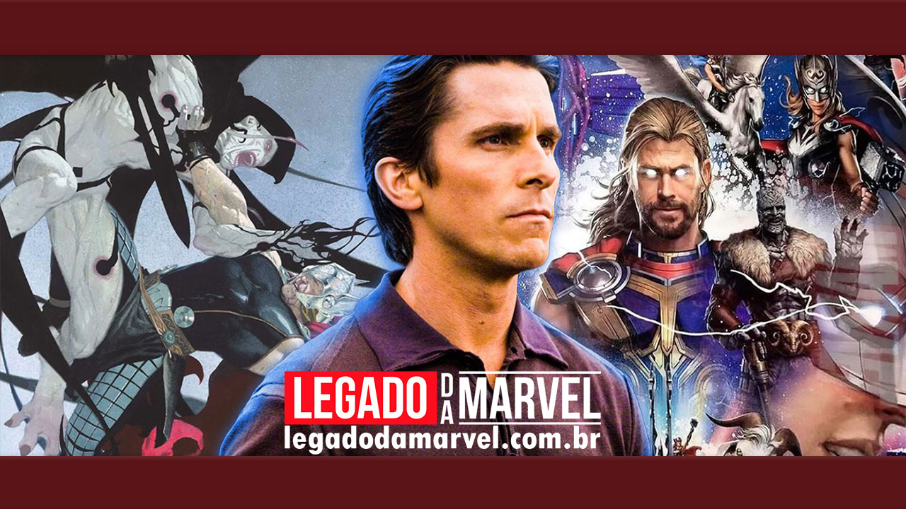 Thor 4: Revelado o visual do Gorr, vilão interpretado por Christian Bale