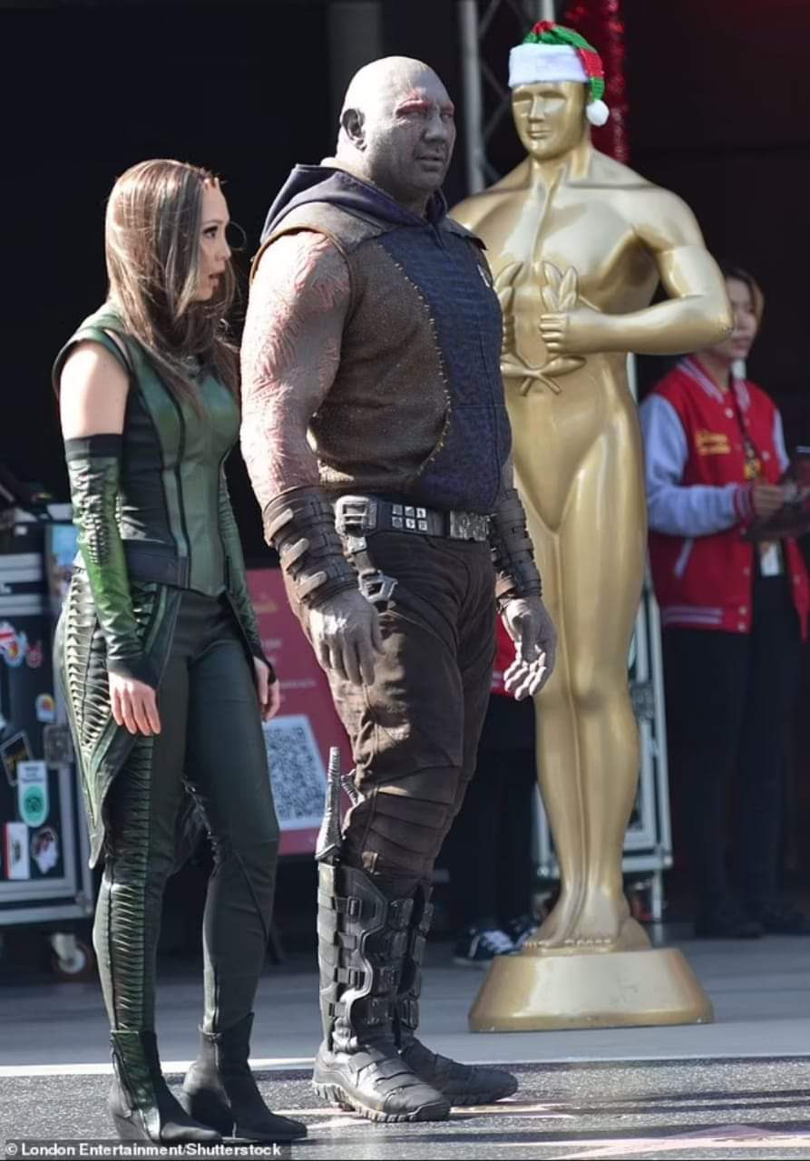 Novos visuais da Mantis e do Drax.