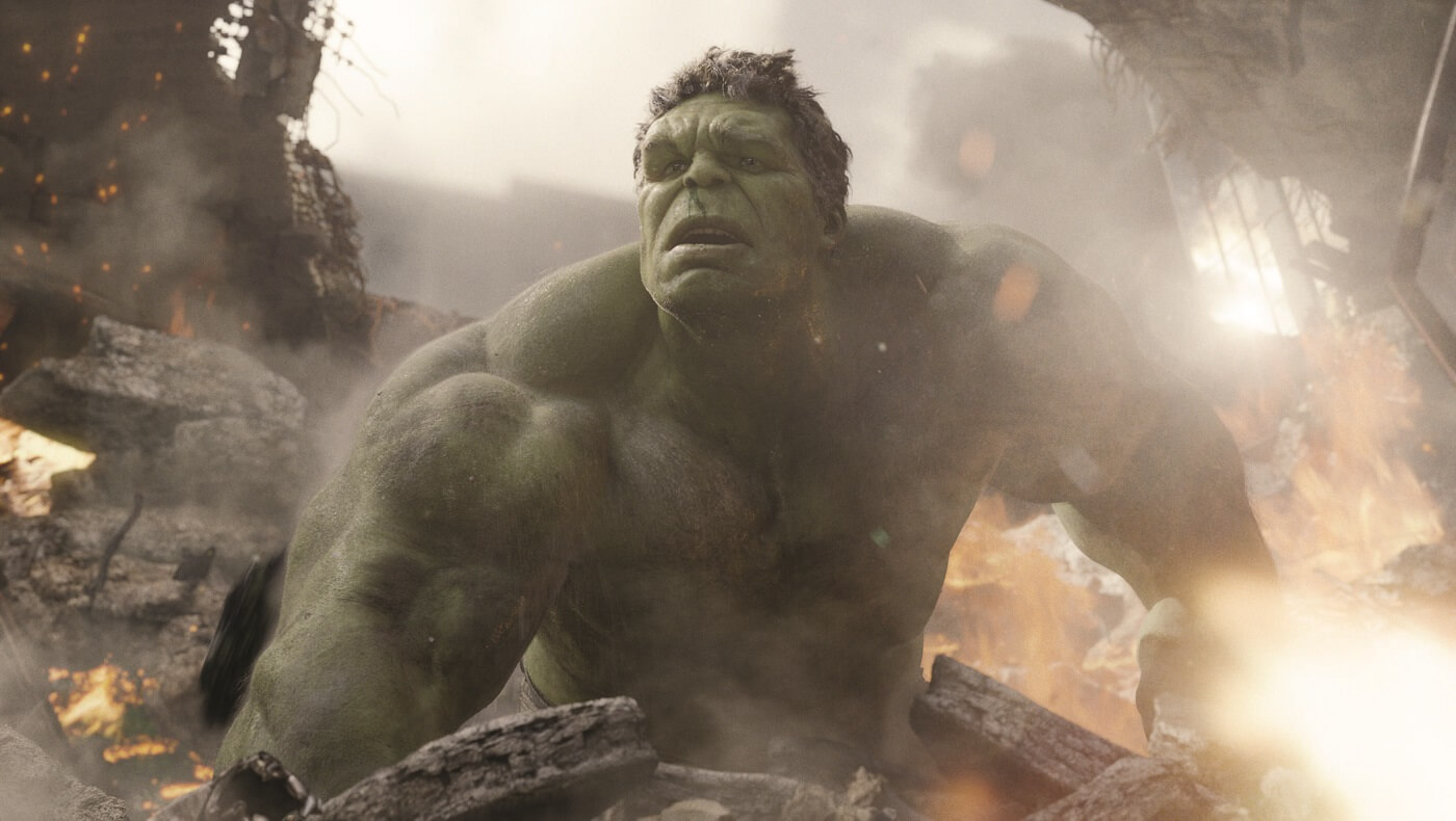 O Hulk é um dos destaques do filme.