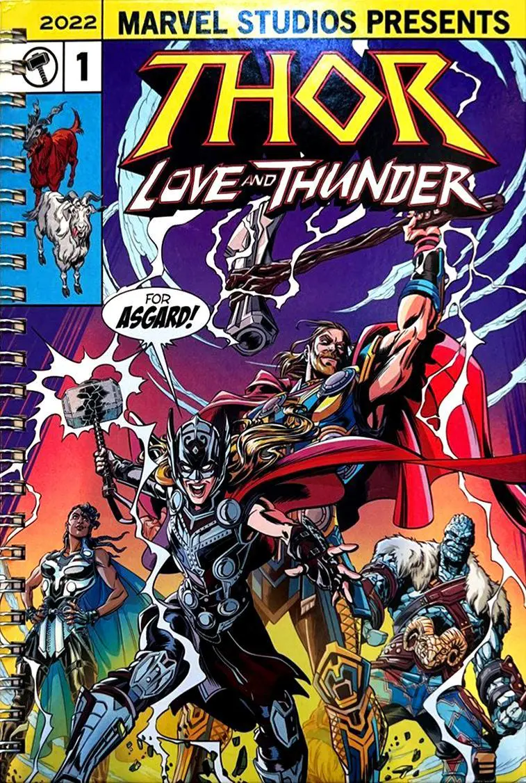 Thor: Amor e Trovão - Pôster/Arte Promocional oficial