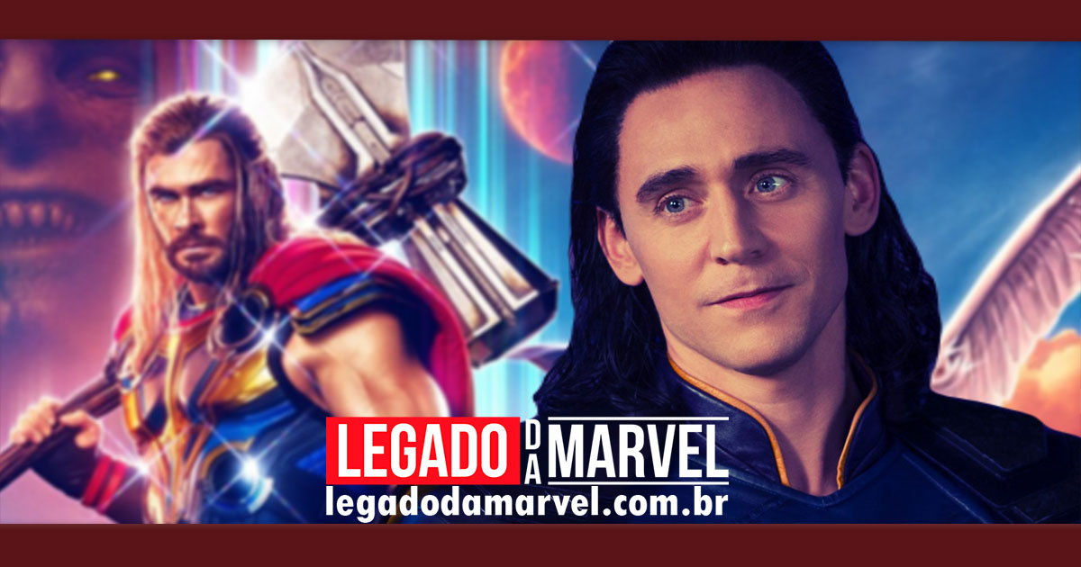 Arte de Thor 4 traz a chegada do Loki na nova aventura