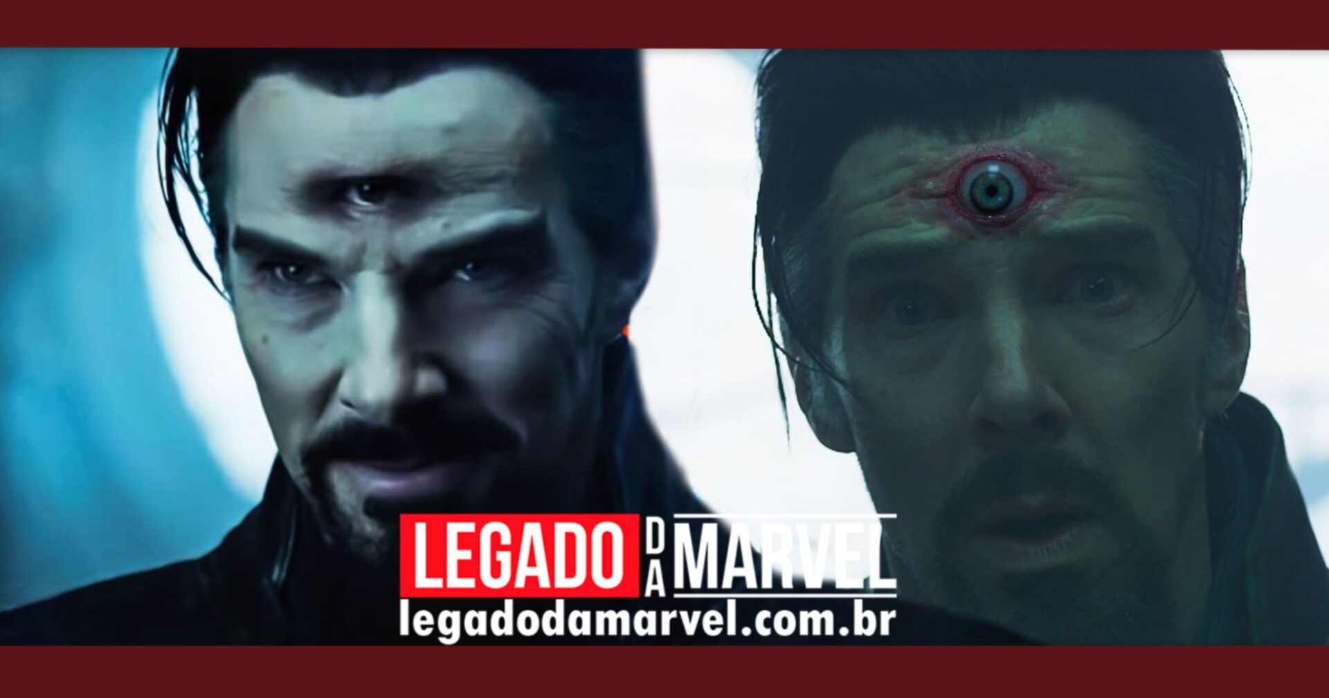 Doutor Estranho 2 Visuais alternativos bizarros do terceiro olho são  divulgados