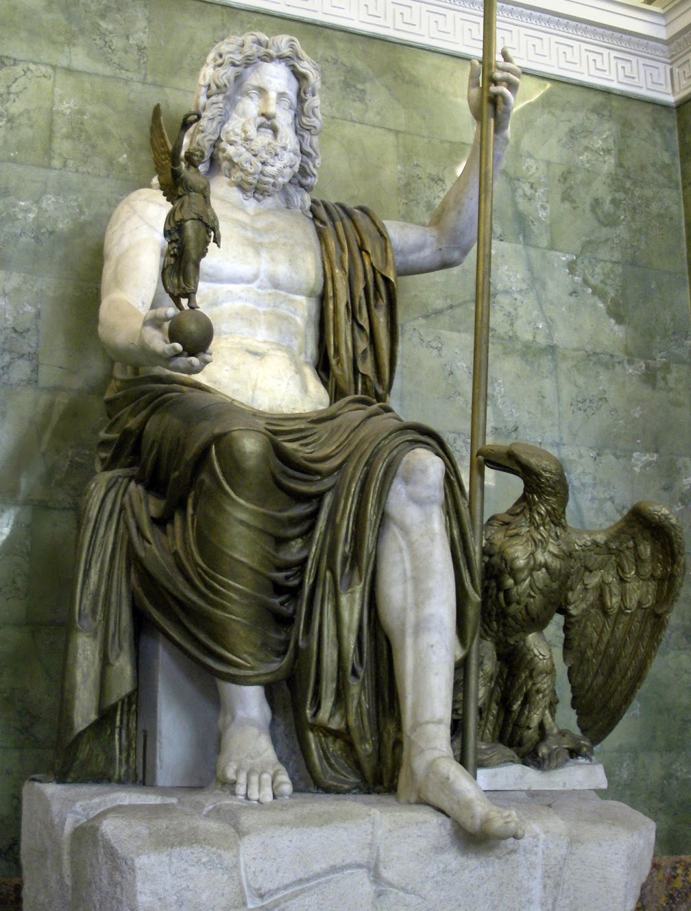 Estátua de Zeus.
