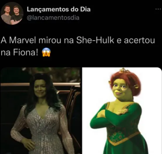 Meme traz piada com o trailer de Mulher-Hulk