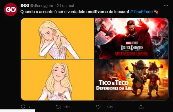 ESSE NOVO FILME DO TICO E TECO É O VERDADEIRO MULTIVERSO DA LOUCURA! -  iFunny Brazil