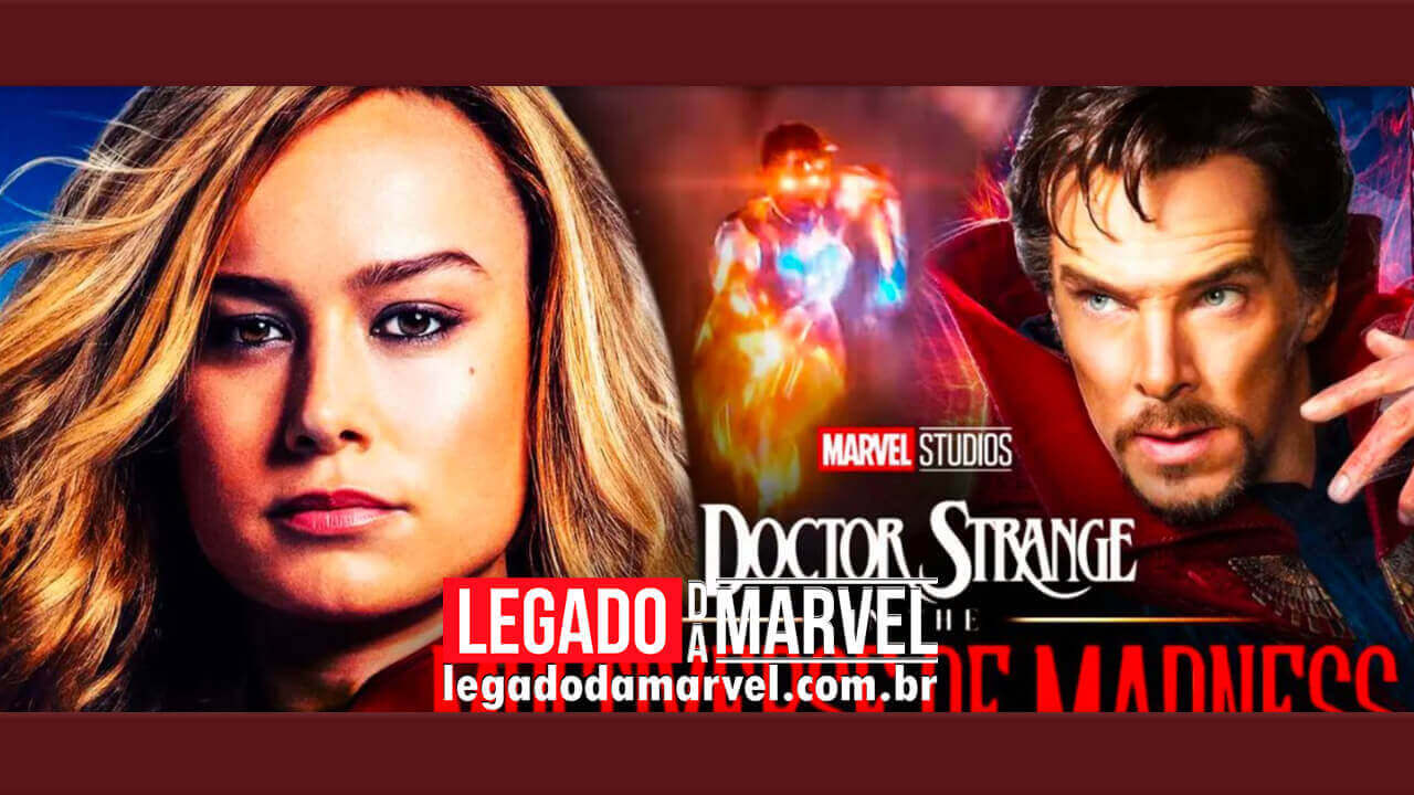 Quem é a atriz da Capitã Marvel em Doutor Estranho 2?
