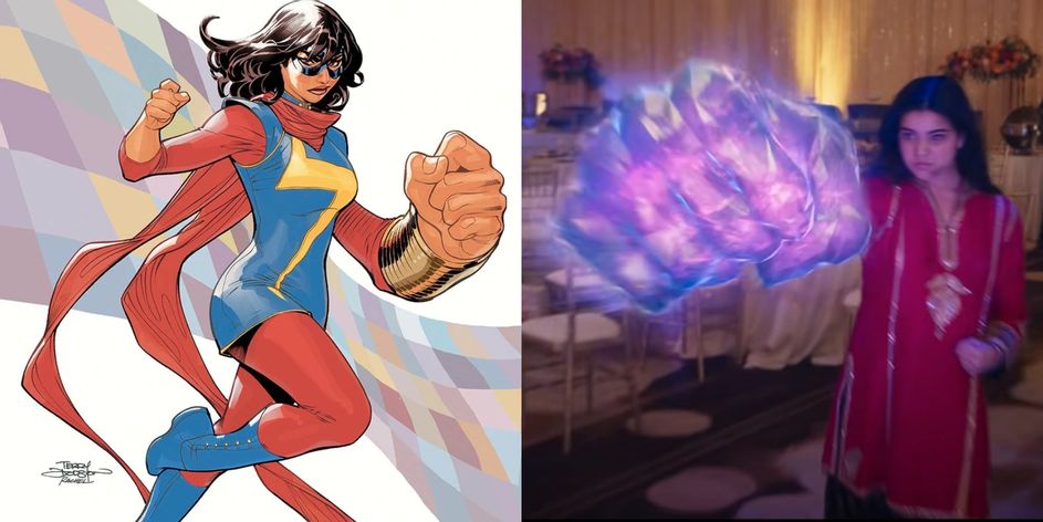 Ms. Marvel terá novos poderes na série.