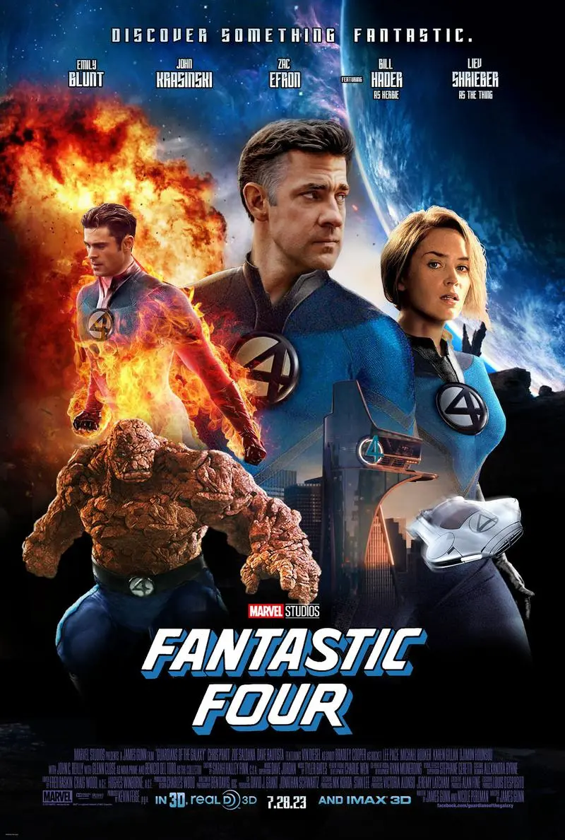 The original Fantastic Four fanart.