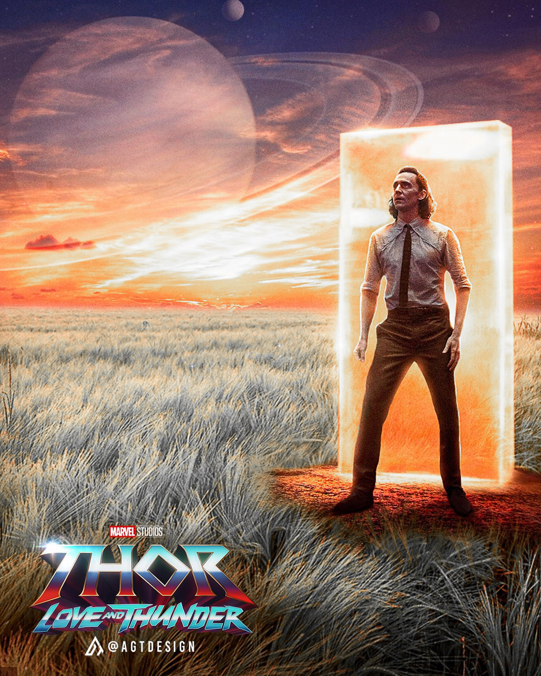 Pôster de fã de Thor 4 imagina o Loki no filme.