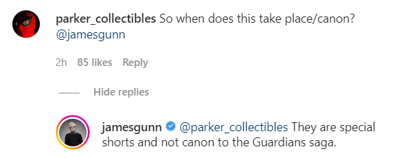 James Gunn revela se série do Groot é ou não canônica no MCU