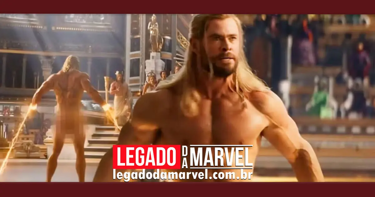 Thor 4 e a dificuldade de filmar a cena do traseiro de Chris Hemsworth