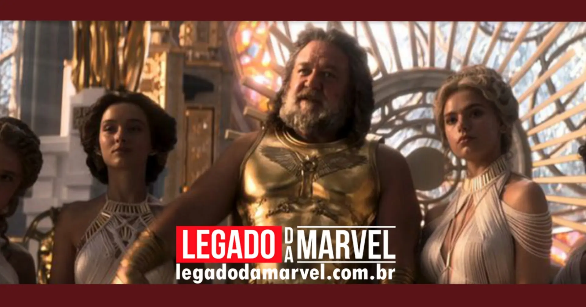 4 fatos sobre Zeus, o personagem de Russell Crowe em 'Thor: Amor e