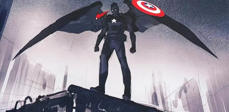 Capitão América - Sam Wilson - Visual alternativo