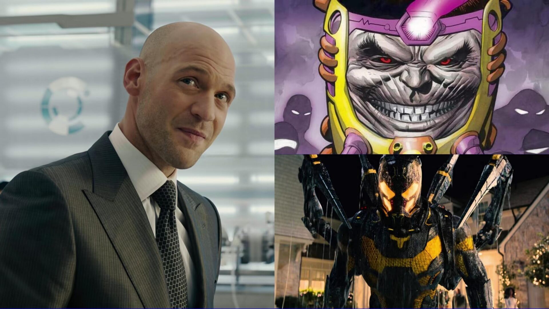 Vaza o visual do vilão MODOK em Homem-Formiga 3