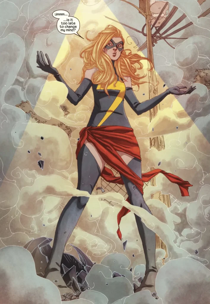 Kamala Khan como Carol Danvers