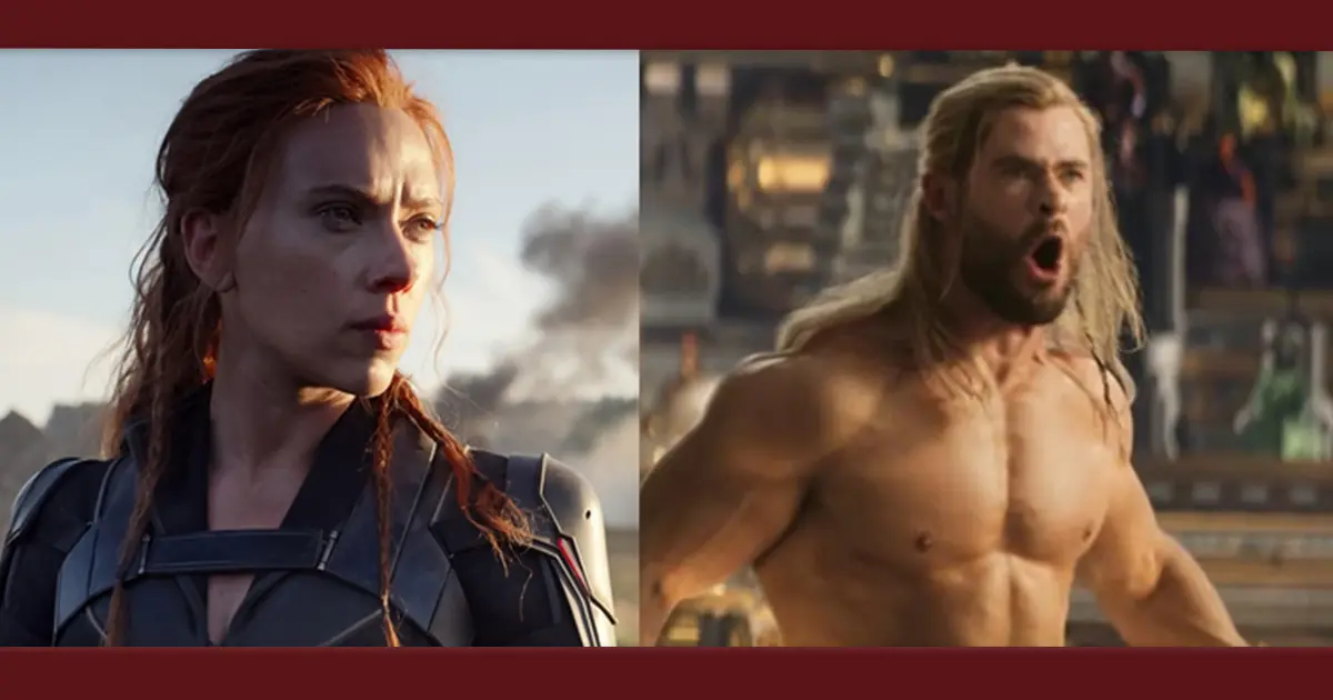 Vingadores: Vazamento revela uniformes semi-nus de Thor e Viúva Negra e fãs reagem