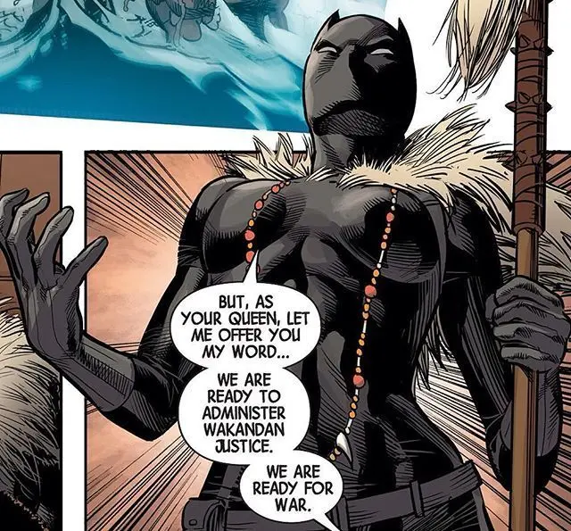 Shuri terá visual fiel aos quadrinhos em Pantera Negra 2.