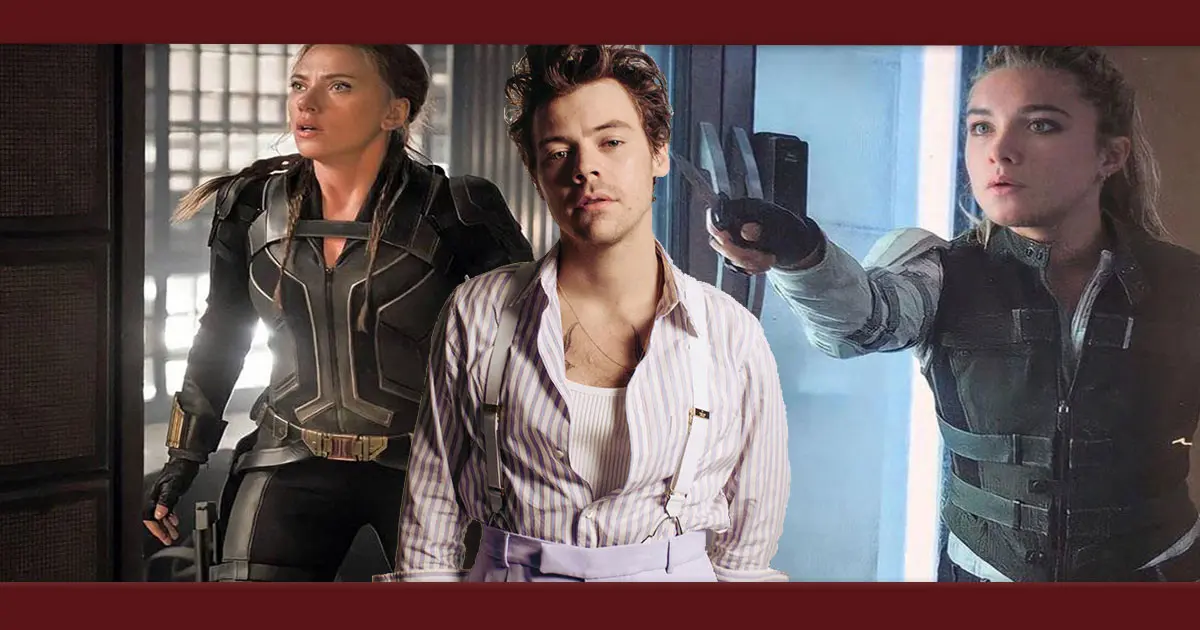  Diretora e atriz da Marvel brigam em novo filme com Harry Styles