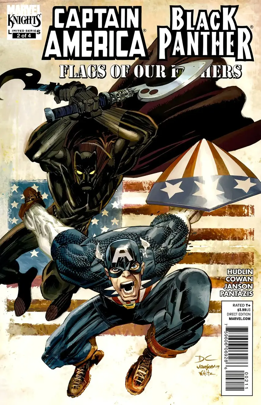 Jogo da Marvel pode envolver o Capitão América e o Pantera Negra.