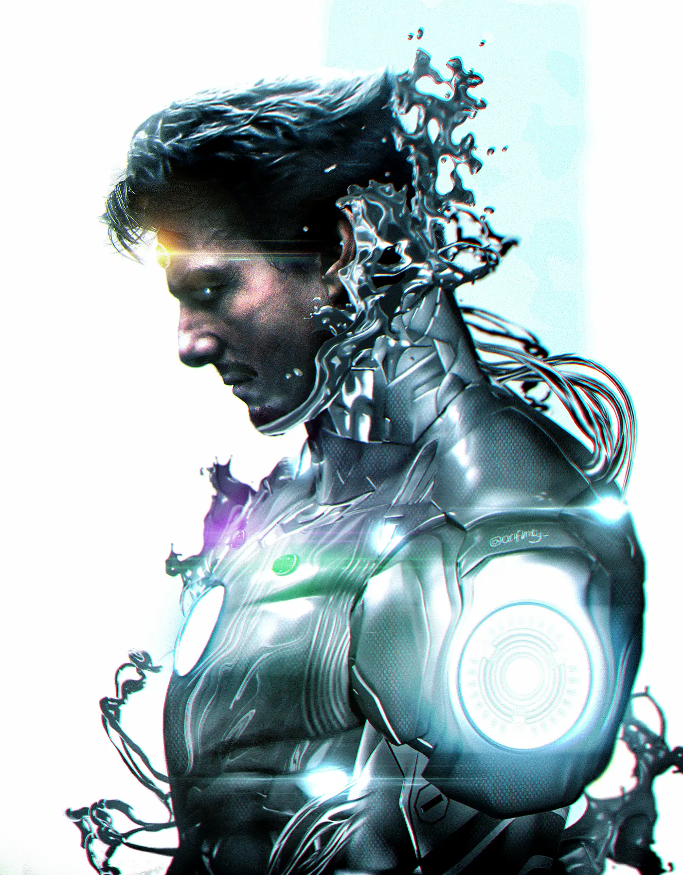 Arte imagina o Tom Cruise como Homem de Ferro.