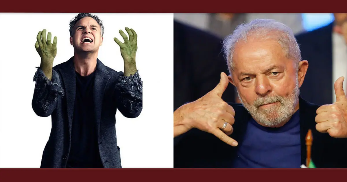  Mark Ruffalo faz referência aos Vingadores ao defender eleição de Lula