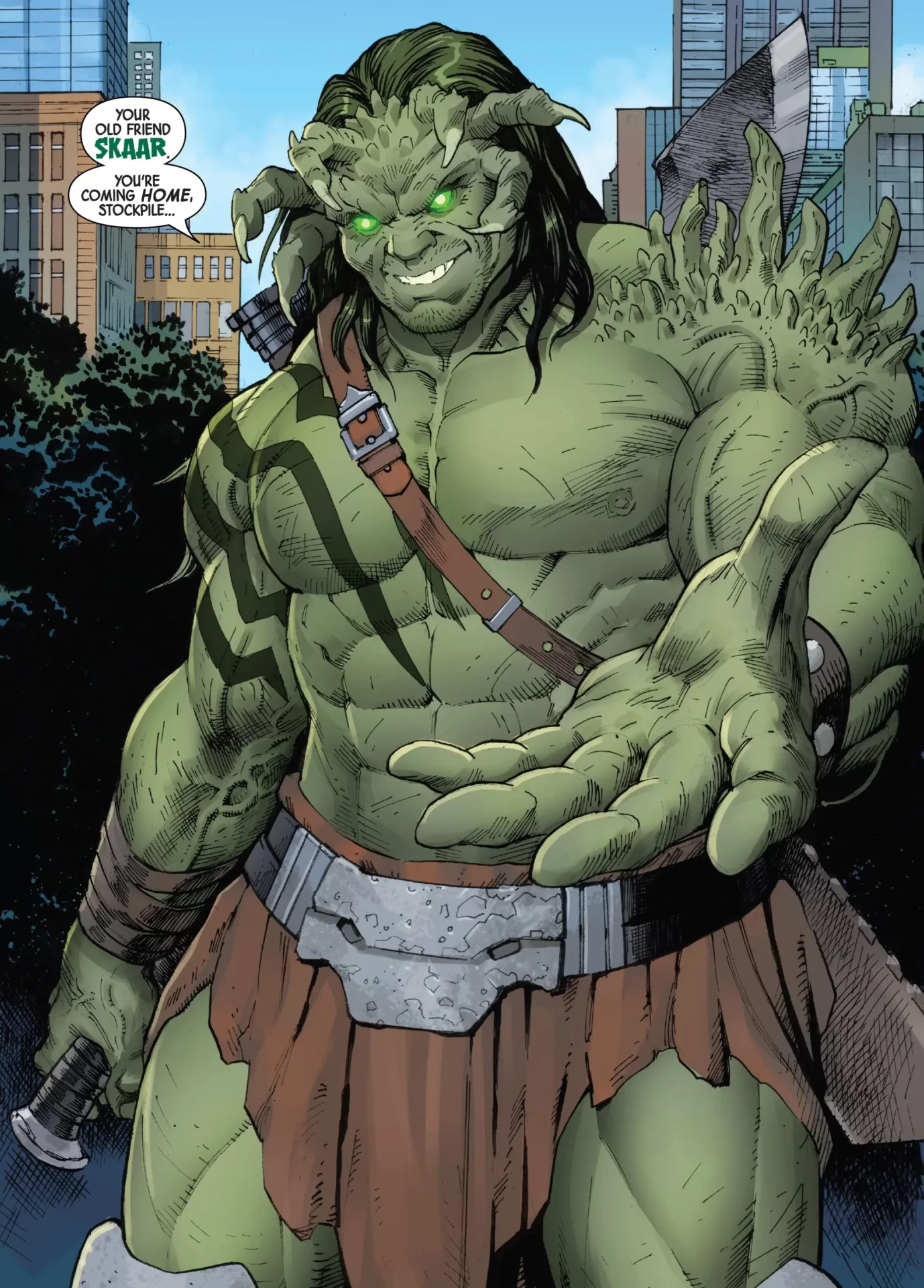 Mulher-Hulk: Marvel conserta visual do filho do Hulk em imagem