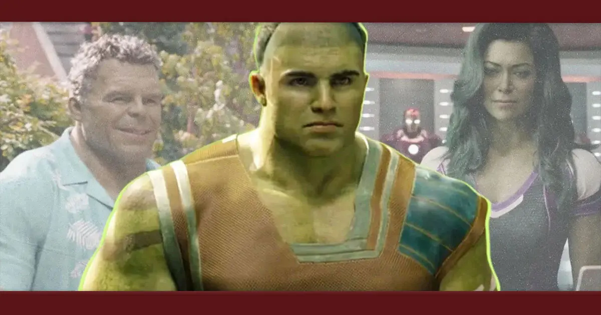 Mulher-Hulk Marvel conserta o visual do filho do Hulk em imagem