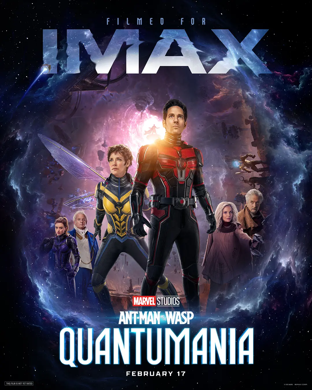 Pôster Homem-Formiga 3 formato IMAX.