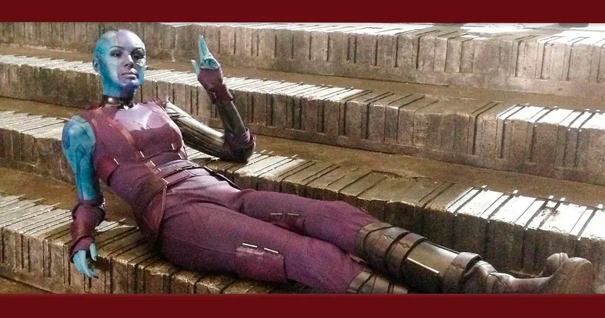 James Gunn compartilha foto hilária de Karen Gilliam como Nebulosa