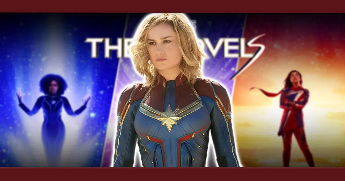 Trailer de As Marvels pode ter confirmado a briga de Brie Larson com elenco