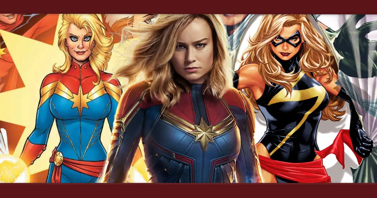 Marvel muda tudo e dá novo uniforme totalmente diferente pra Capitã Marvel