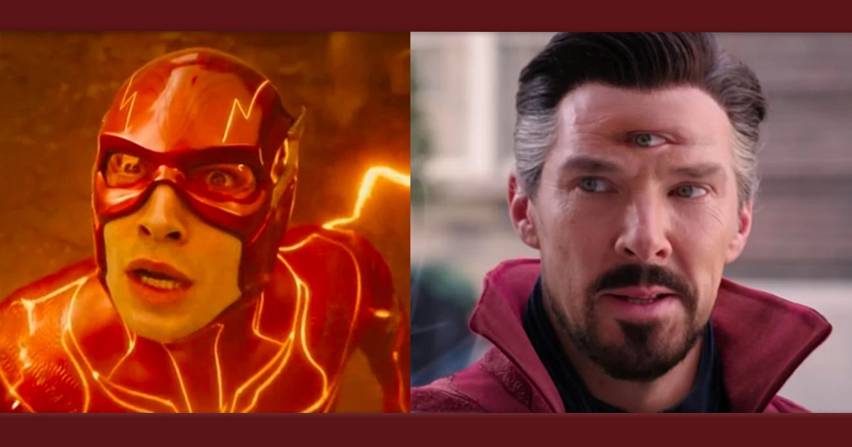  The Flash é um filme de multiverso MELHOR que Doutor Estranho 2?