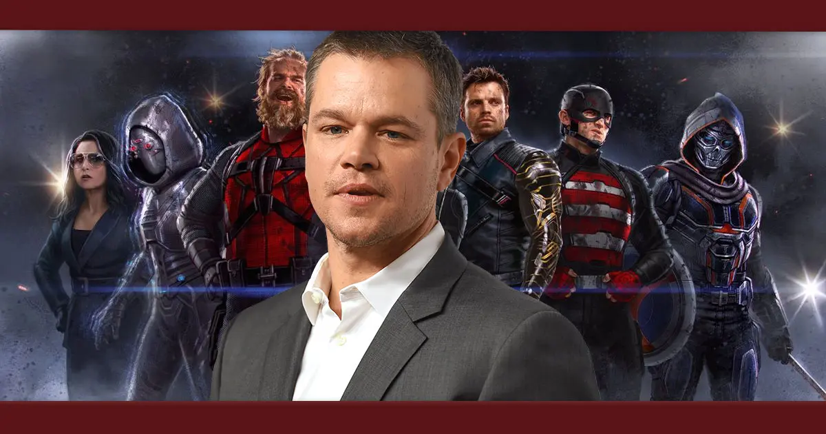  Revelado o papel secreto de Matt Damon em Thunderbolts, novo filme da Marvel