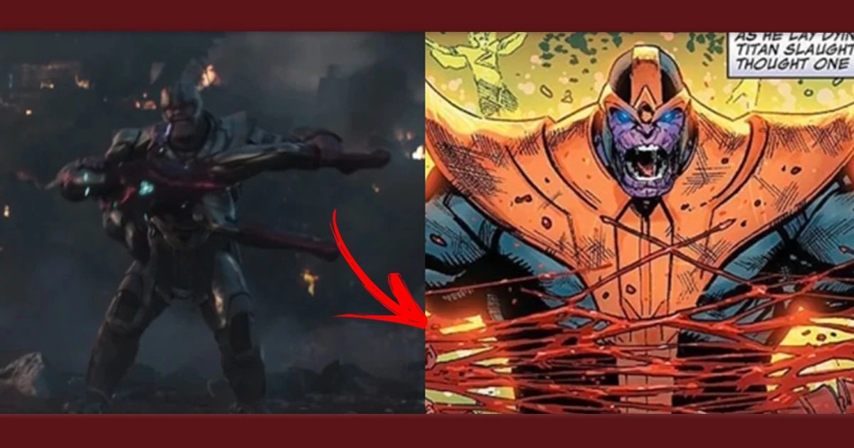  Ultimato: Thanos quase deu ao Homem de Ferro seu destino mais violento das HQs
