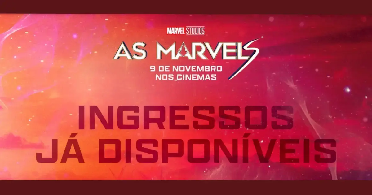 As Marvels: Pré-venda oficial de ingressos no Brasil começa hoje (19)