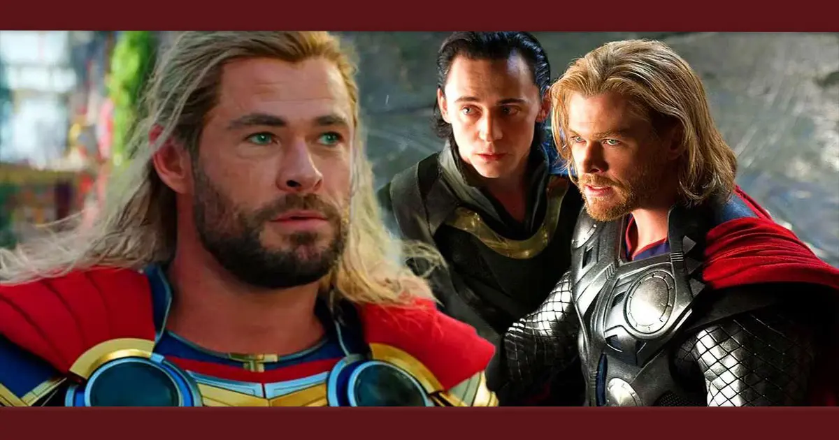 GazetaWeb - Chris Hemsworth roda cena de 'Thor' com visual anos 80