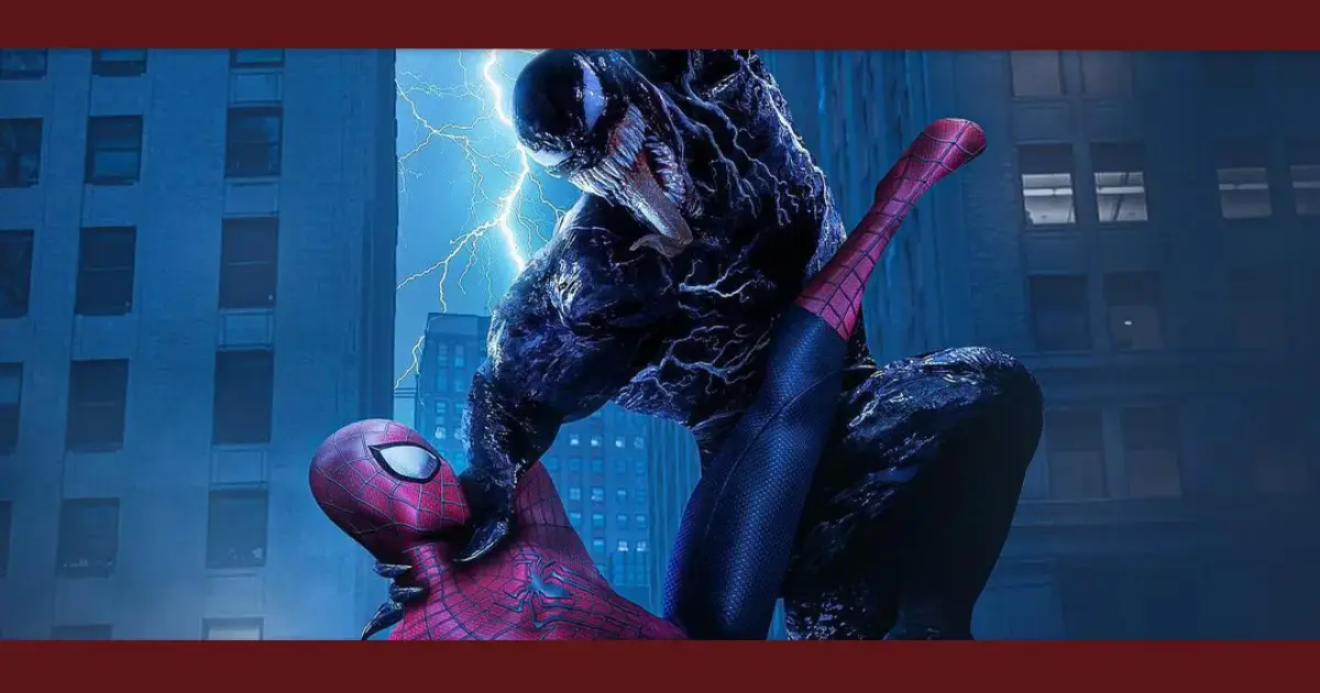  Venom 3: Homem-Aranha de Andrew Garfield enfrenta Tom Hardy em pôster incrível