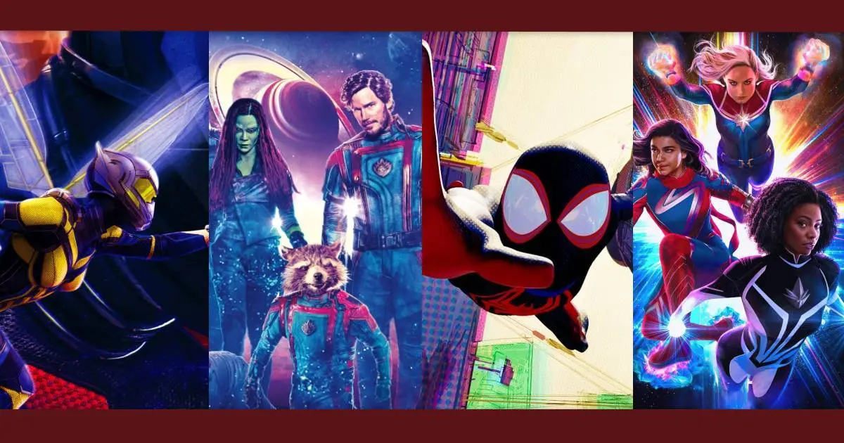  Os maiores filmes da Marvel de 2023 na bilheteria brasileira