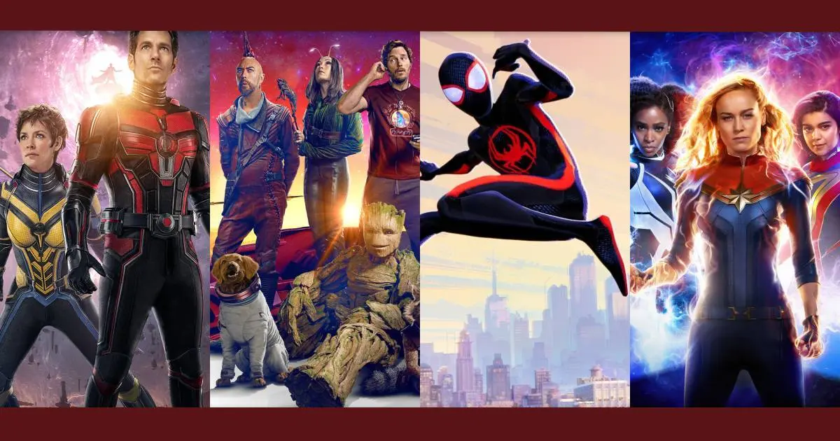  Os maiores filmes da Marvel de 2023 na bilheteria global