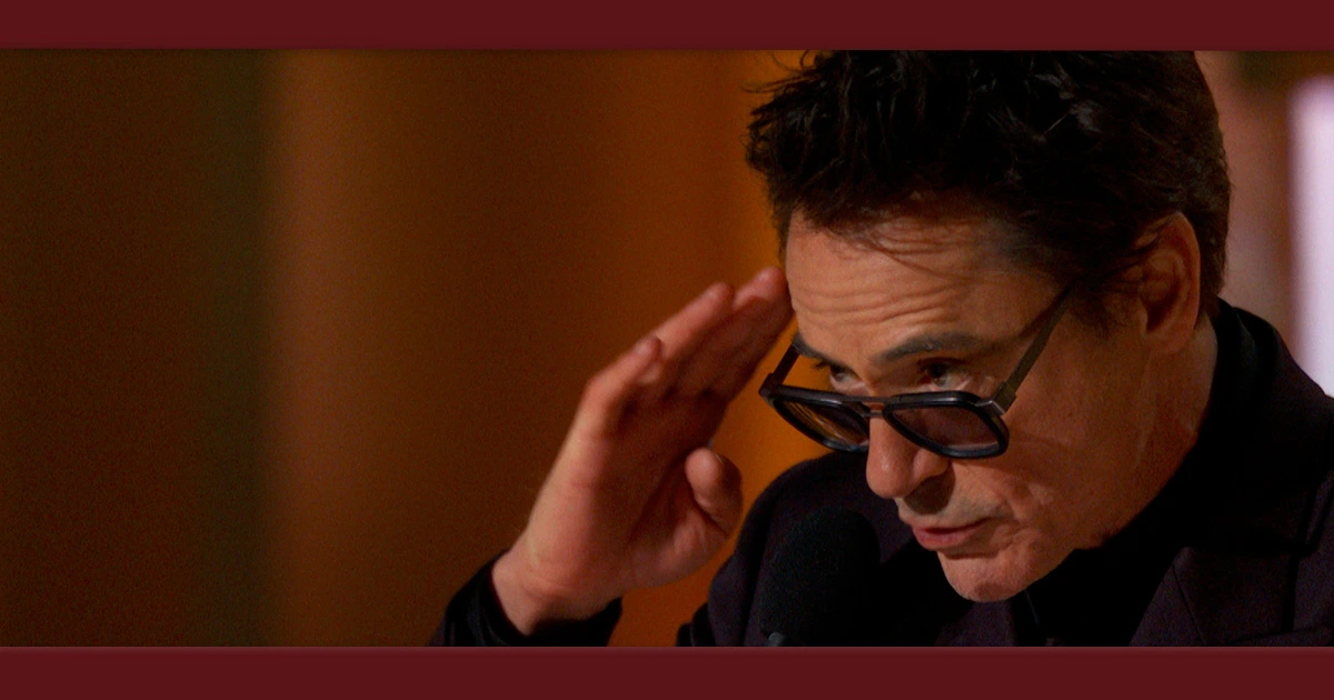  Robert Downey Jr. encarnou Tony Stark em discurso do Globo de Ouro – assista