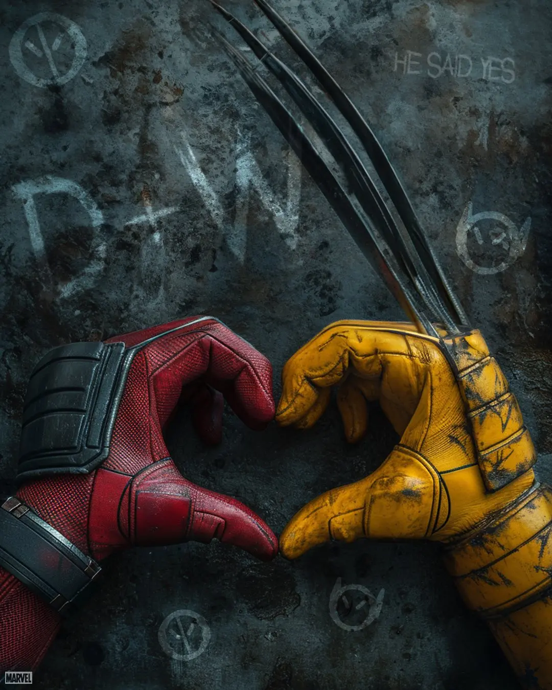 Marvel libera novo e lindo pôster de Deadpool & Wolverine