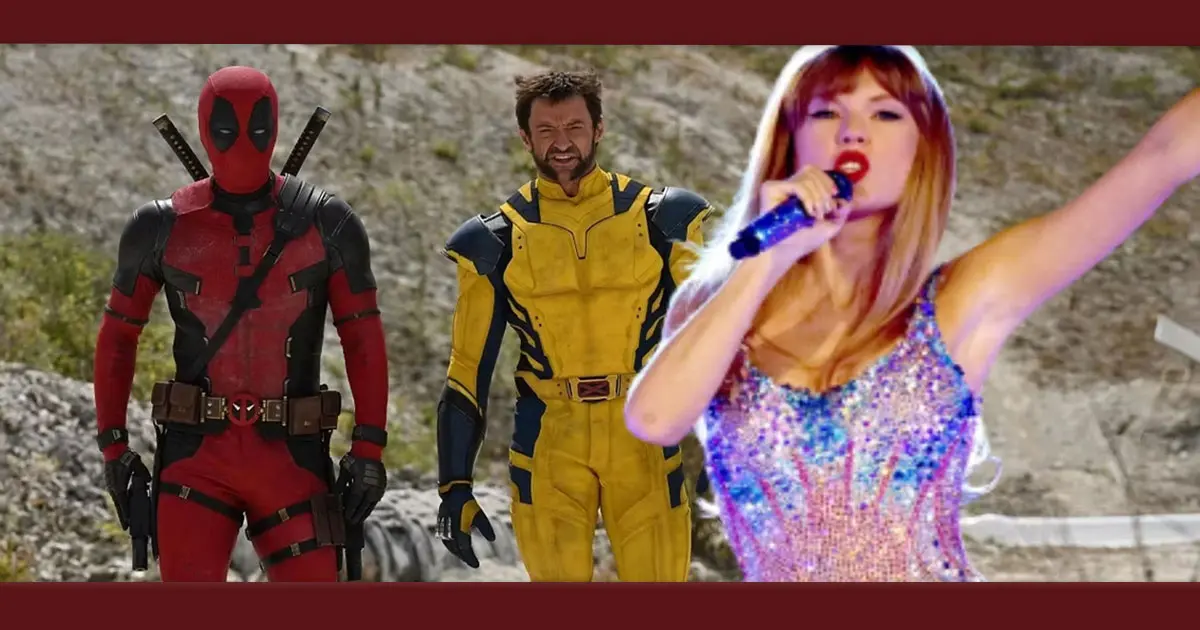 Deadpool & Wolverine ganha novo pôster inspirado na Taylor Swift