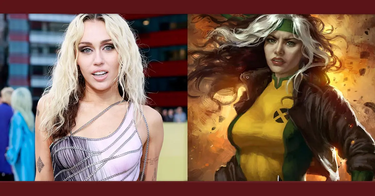 Miley Cyrus surge perfeita como a Vampira dos X-Men em imagem incrível