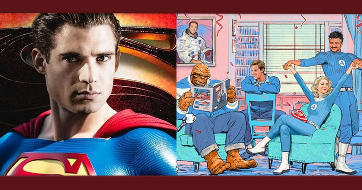 Quarteto Fantástico x Superman pode ser o novo Barbenheimer de 2025