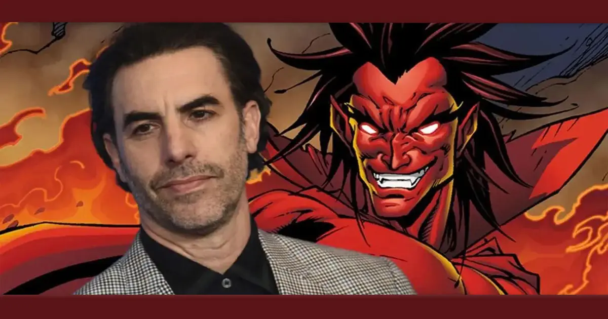  Revelado o visual sinistro do Sacha Baron Cohen como Mephisto na série da Marvel