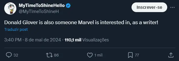 Donald Glover MCU