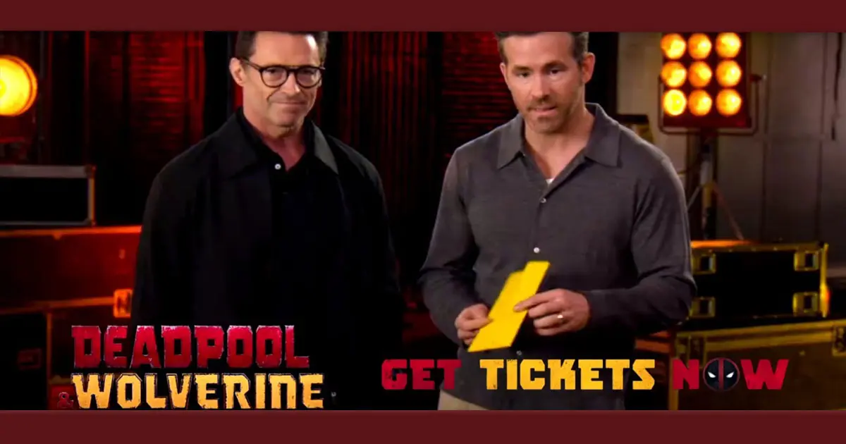 Ryan Reynolds e Hugh Jackman anunciam a venda de ingresso de Deadpool & Wolverine