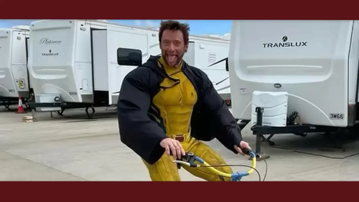 Deadpool & Wolverine: Hugh Jackman anda de bicicleta em fotos dos sets