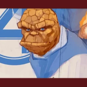 Quarteto Fantástico: O Coisa dança com sua amada em nova arte incrível