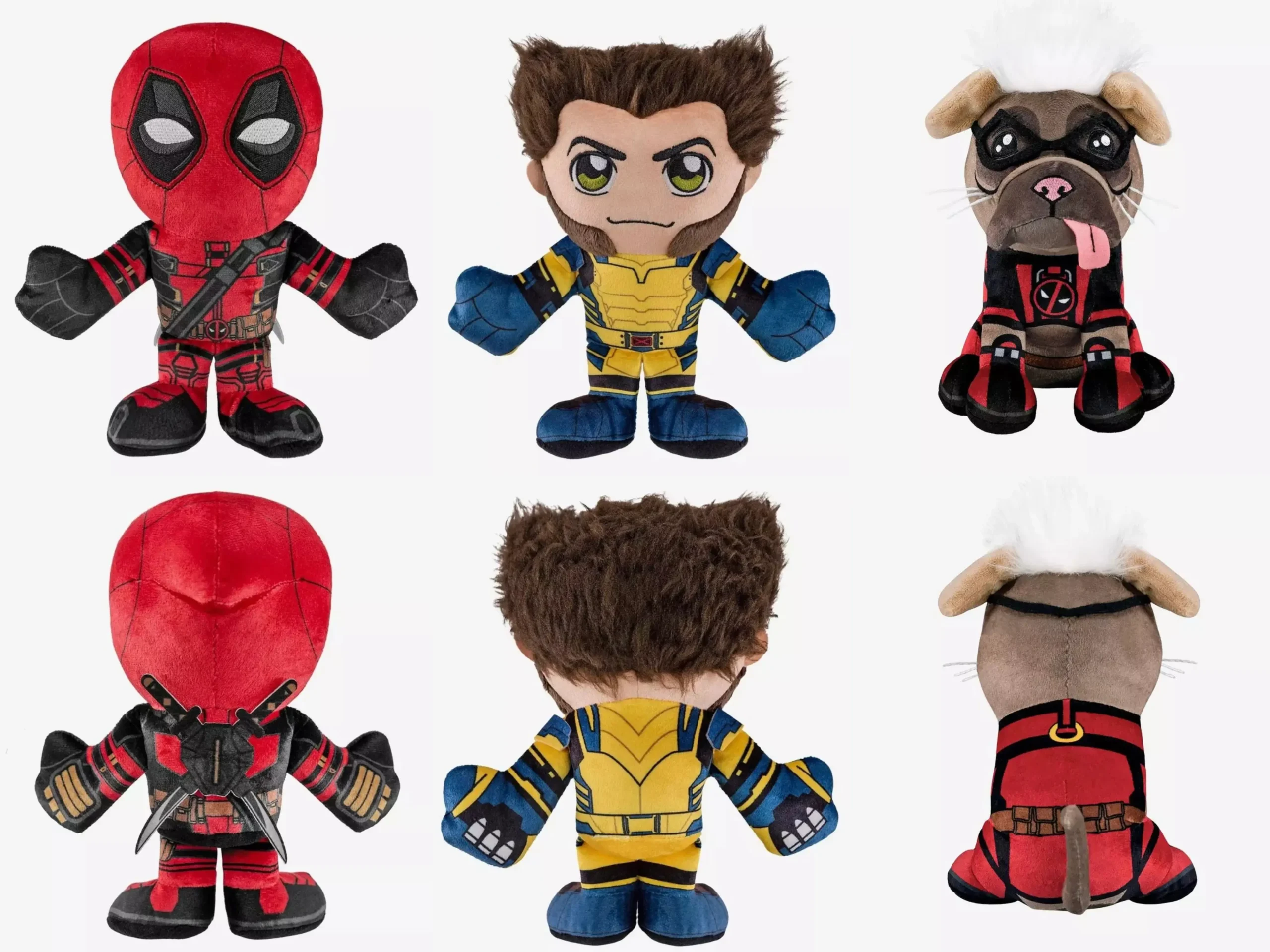 Pelúcias de Deadpool & Wolverine